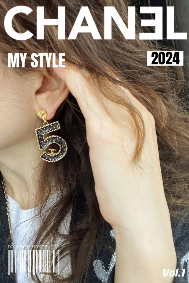 Ch**el earrings